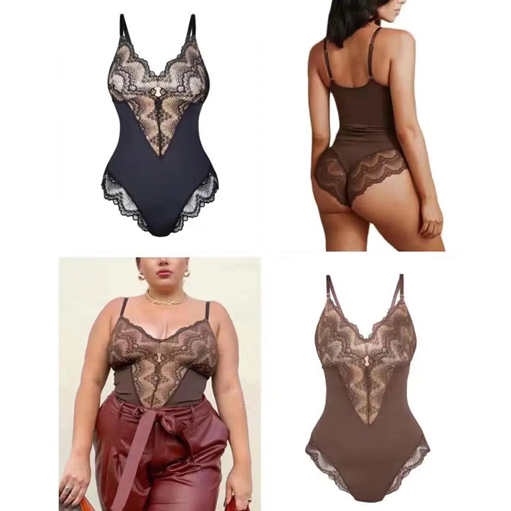 Body Gainant Sexy en Dentelle pour Femme