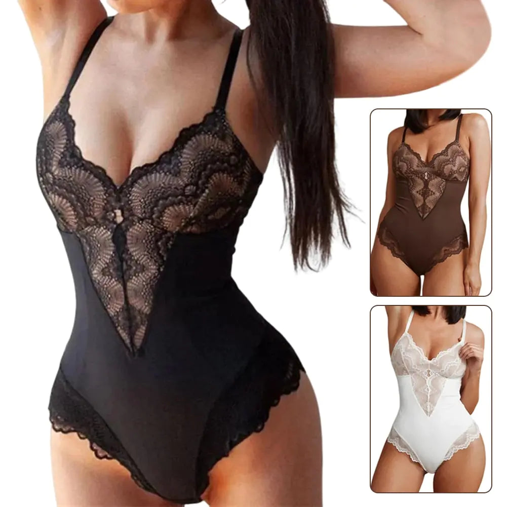 Body Gainant Sexy en Dentelle pour Femme