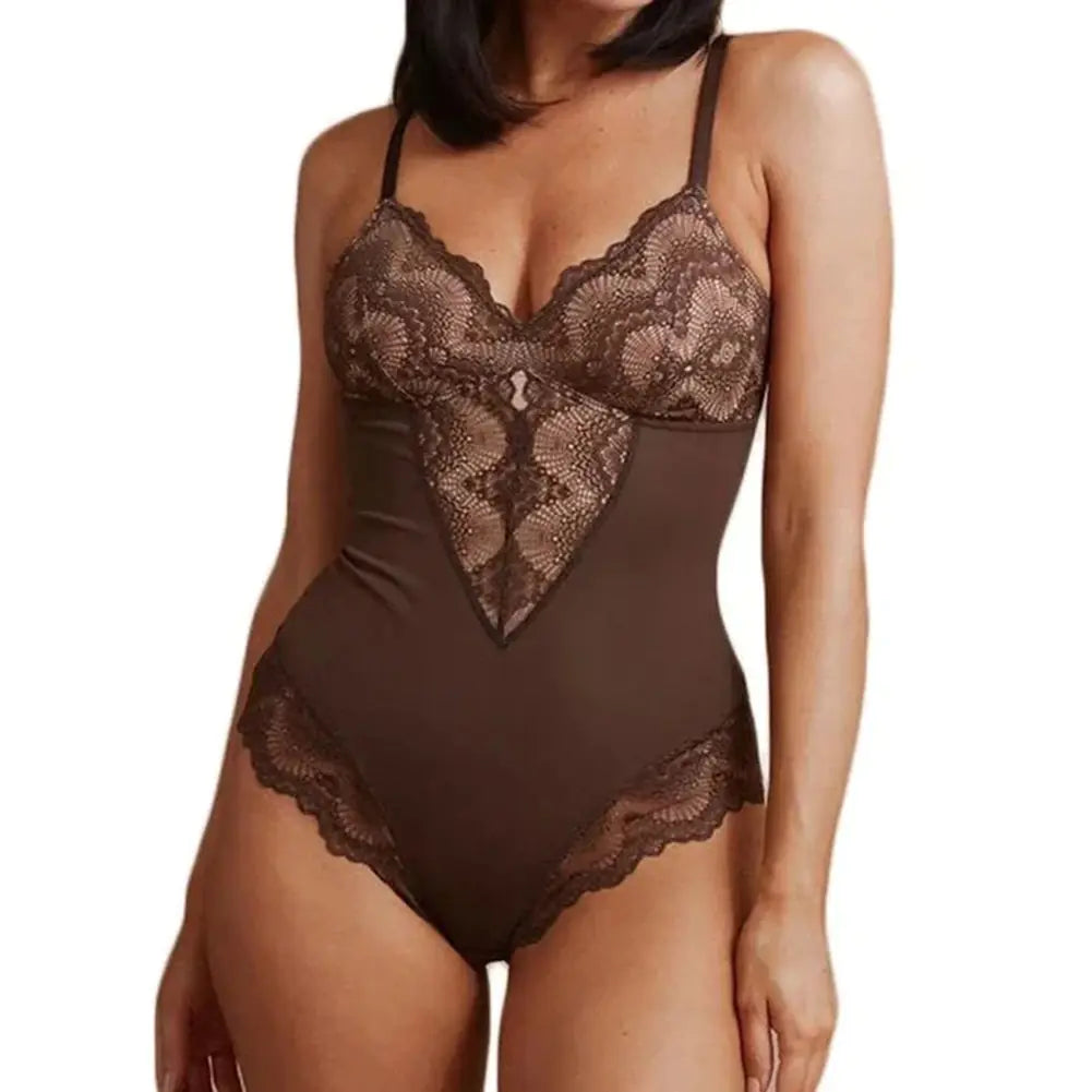 Body Gainant Sexy en Dentelle pour Femme