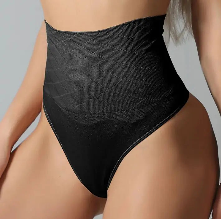 T-back Triangle Sexy à Taille Haute, Amincissant et Remontant les Hanches pour Femme